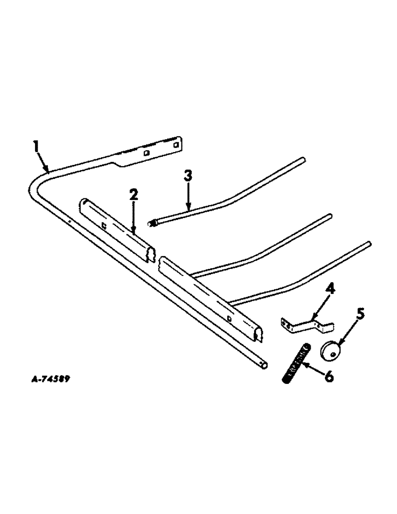 Схема запчастей Case IH 37 - (B-17) - PICKUP COVER 
