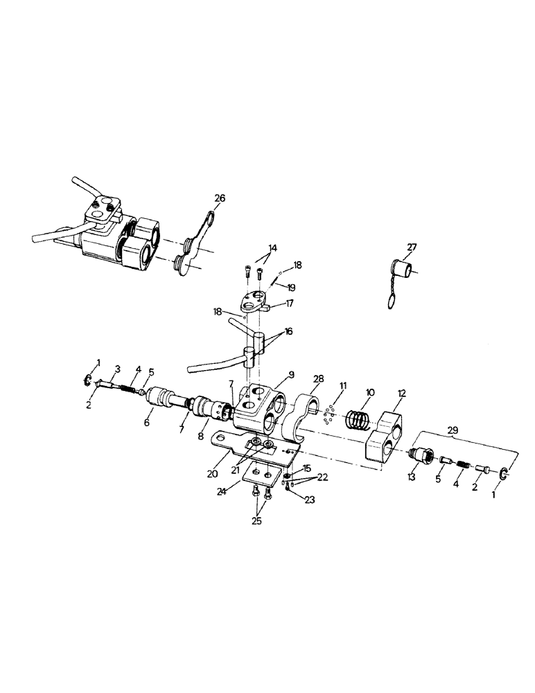 Схема запчастей Case IH ST210 - (08-17) - HYDRAULIC COUPLER (07) - HYDRAULICS