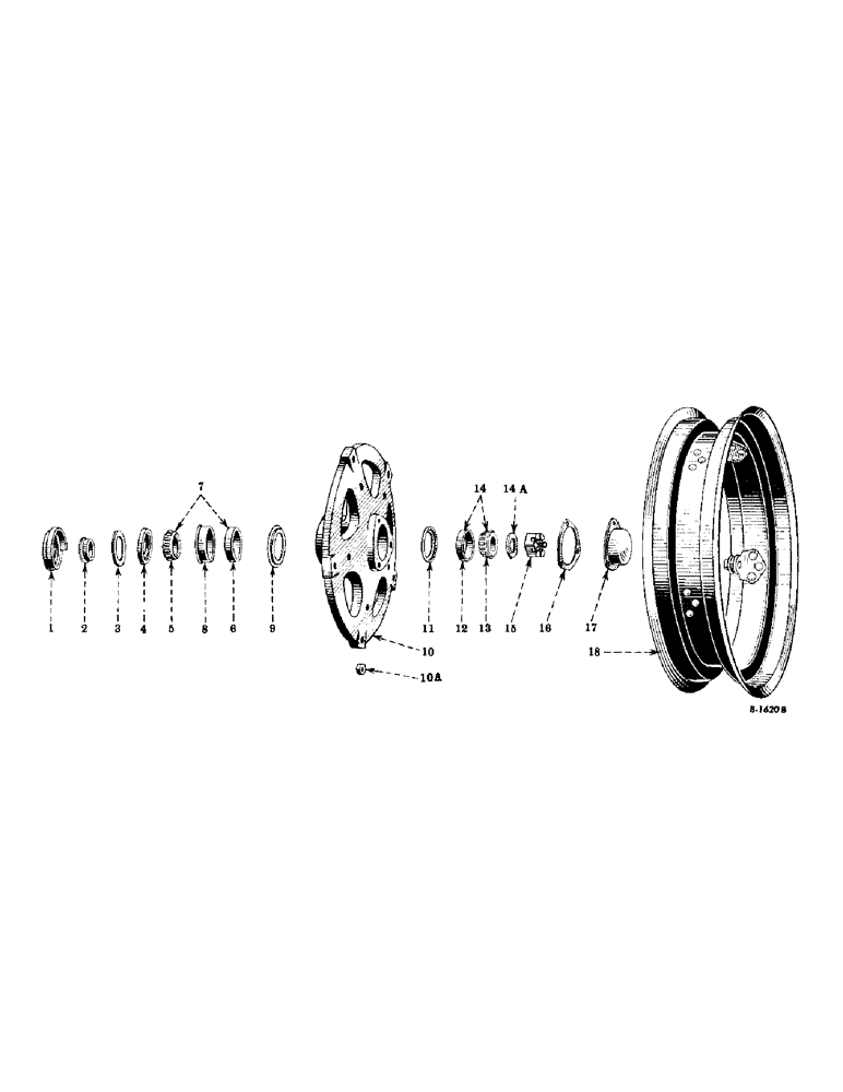 Схема запчастей Case IH SUPER-HV - (128) - CHASSIS, FRONT WHEELS, PNEUMATIC TIRES, SUPER "HV" (12) - CHASSIS
