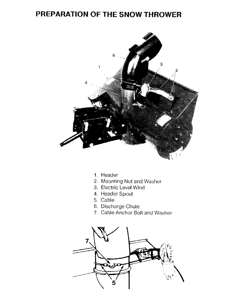 Схема запчастей Case IH ST148 - (09) - PREPARATION OF THE SNOW THROWER 