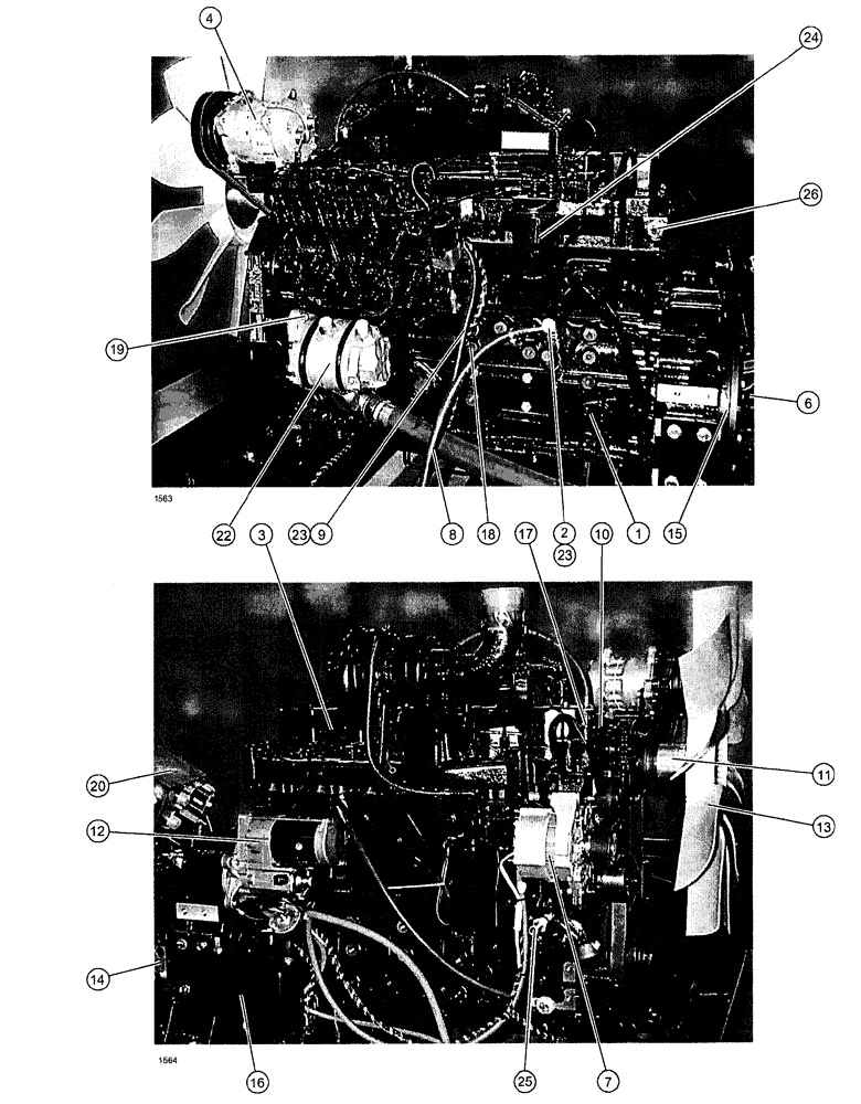 Схема запчастей Case IH SPX3150 - (026) - ENGINE, ENGINE PACKAGE (10) - ENGINE