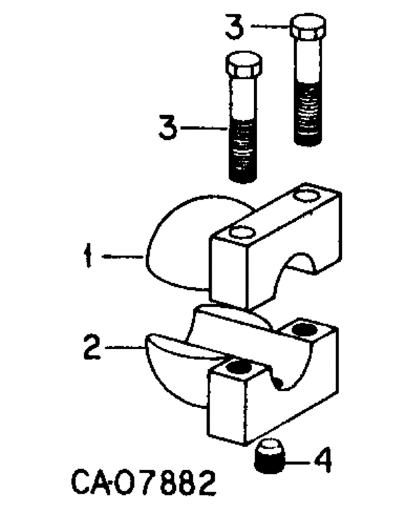 Схема запчастей Case IH 3488 - (09-16) - FRAME, THREE POINT HITCH, CATEGORY III, SPLIT COUPLER BALL (12) - FRAME