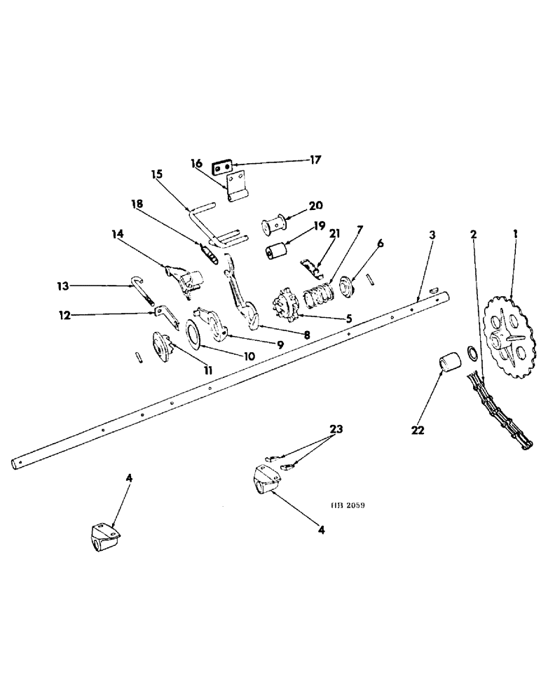 Схема запчастей Case IH 150 - (18) - MAIN DRIVE PARTS 