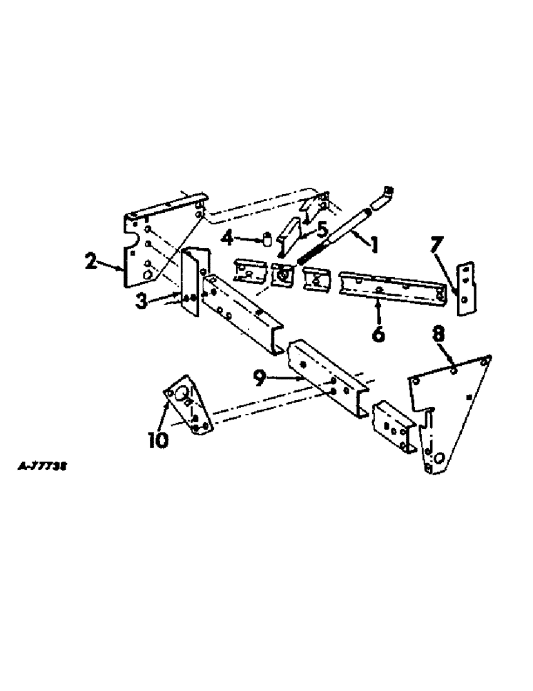 Схема запчастей Case IH 420 - (D-05) - MAIN FRAME 