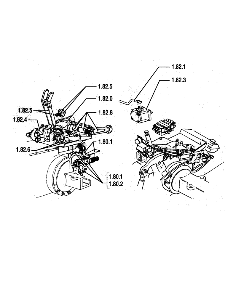 Схема запчастей Case IH JX95 - (SEC. 07) - HYDRAULICS (00) - GENERAL