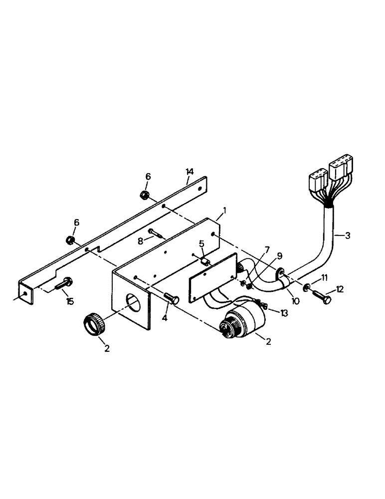 Схема запчастей Case IH PT225 - (02-24) - AUDIO ALARM ASSEMBLY (06) - ELECTRICAL