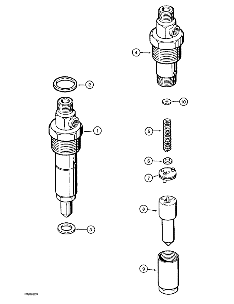 Схема запчастей Case IH 4391T - (3-18) - FUEL INJECTION NOZZLE, 4-390, 4T-390 AND 4TA-390 EMISSIONS CERTIFIED ENGINES (03) - FUEL SYSTEM
