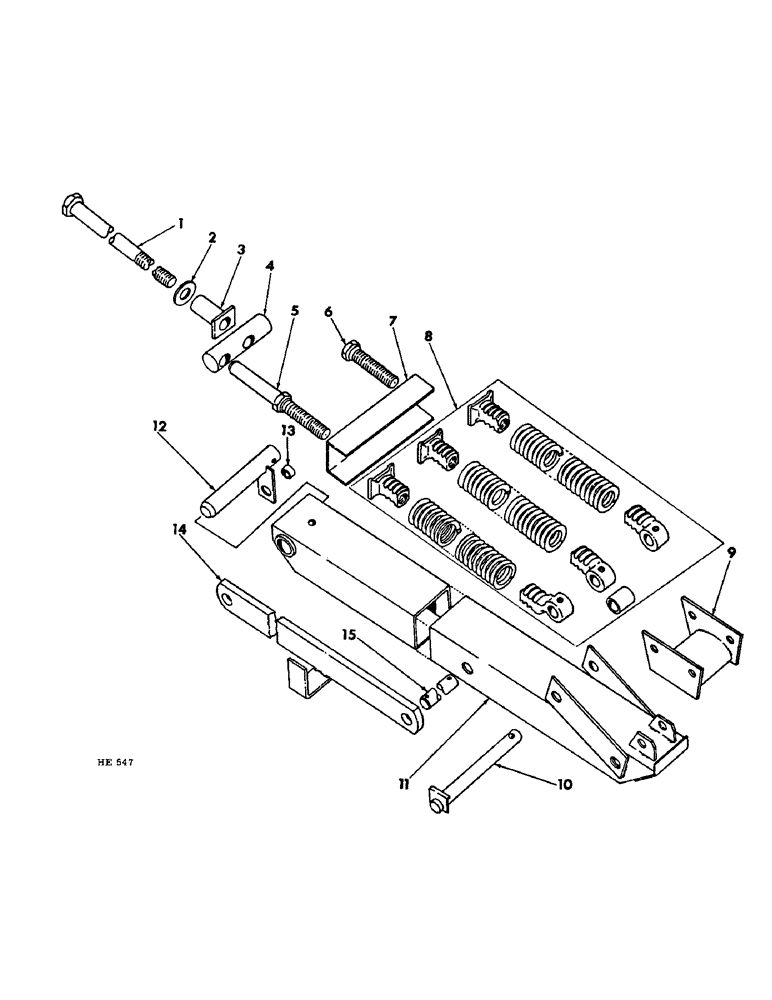 Схема запчастей Case IH 275 - (A-24) - CHASSIS, RADIATOR AND SHEET METAL, PLATFORM LIFT ARM Chassis, Radiator & Sheet Metal