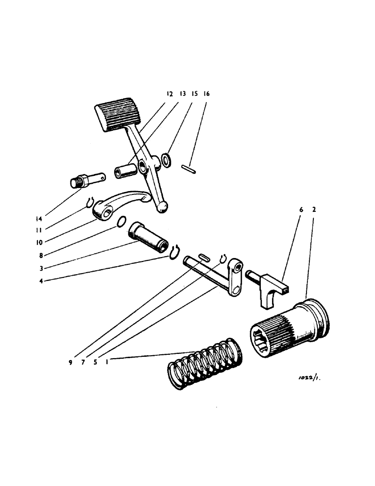 Схема запчастей Case IH 1212 - (C34) - GEARBOX, DIFFERENTIAL LOCK - ALL MODELS Gearbox