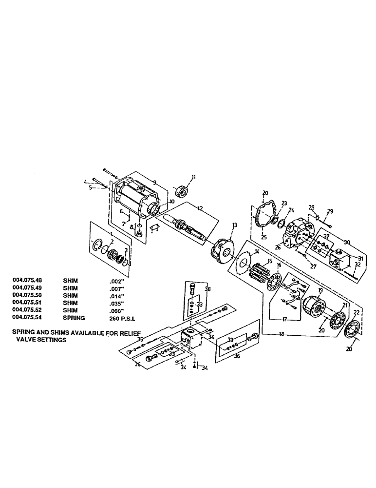Схема запчастей Case IH 7700 - (B02-82) - HYDRAULICS, MOTOR, TRACK DRIVE, 7700 Hydraulic Components & Circuits