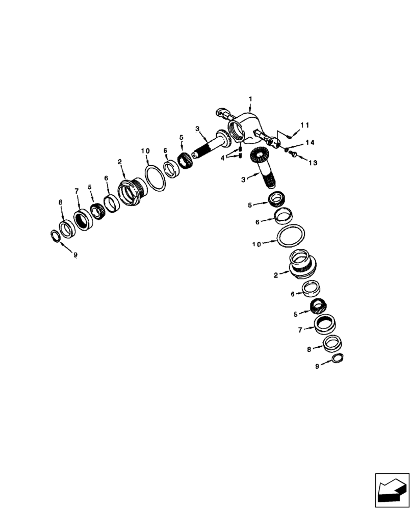 Схема запчастей Case IH 2577 - (80.180.10) - UNLOADER - UPPER GEAR HOUSING (80) - CROP STORAGE/UNLOADING