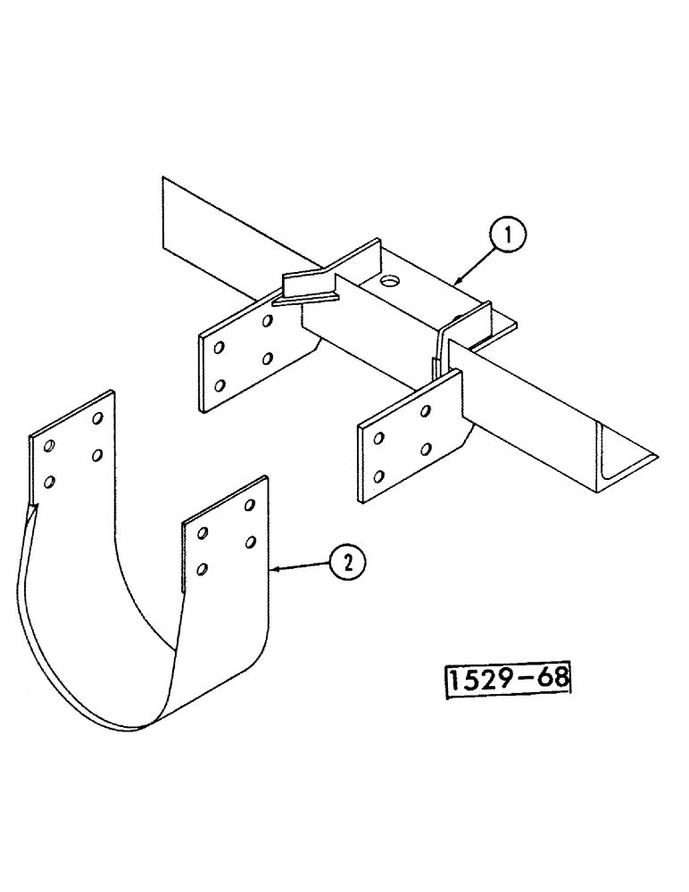 Схема запчастей Case IH 1529 - (164) - 30" TREE DIGGERS 