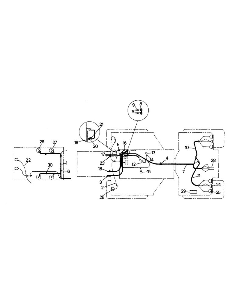 Схема запчастей Case IH PT225 - (02-25) - FRAME ELECTRICAL (06) - ELECTRICAL