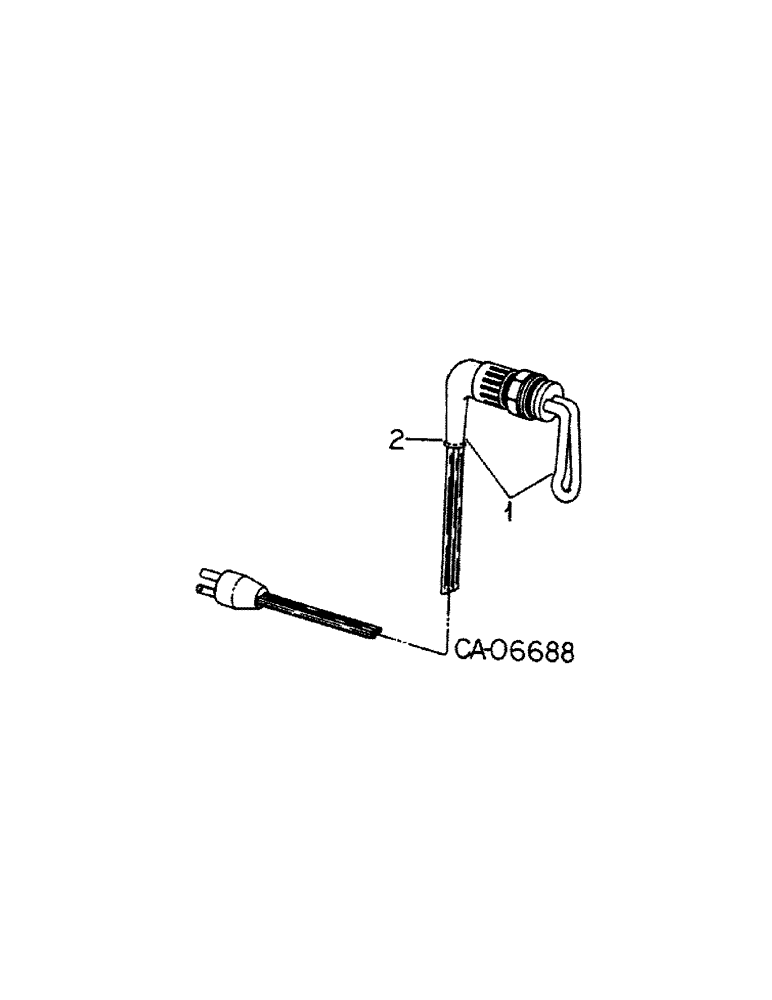 Схема запчастей Case IH 5488 - (12-09[A]) - POWER, CRANKCASE WATER HEATER Power