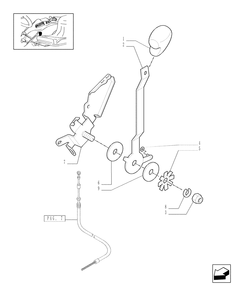 Схема запчастей Case IH JX1095C - (719124070[06]) - (DIA KIT) TWO MID-MOUNT KIT (1 S/D+1 S/D WITH FLOAT) W/ JOYSTICK & #4 QUICK COUPLERS (18) - VARIATIONS