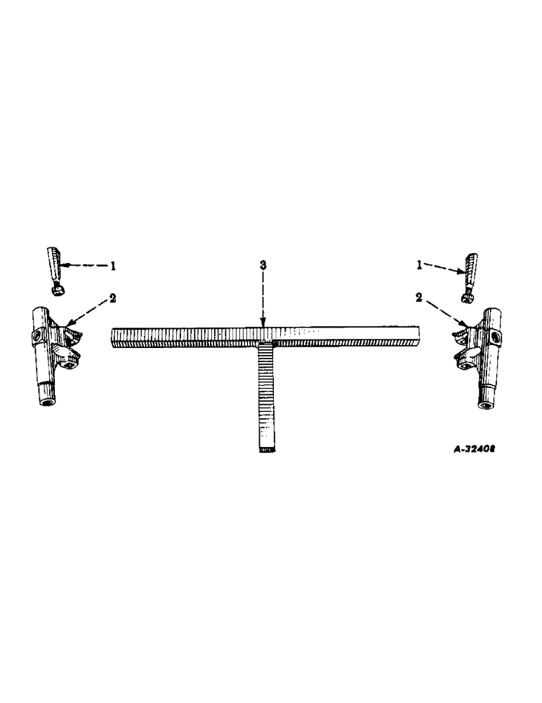 Схема запчастей Case IH 251 - (X-25) - TOOL BAR FRAME, USED WITH DISK FURROWING AND BEDDING ATT 