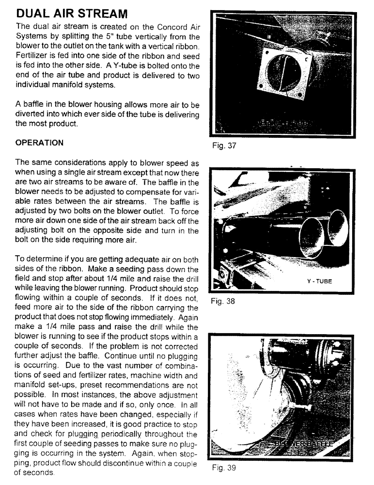 Схема запчастей Case IH 2400 - (B19) - DUAL AIR STREAM 