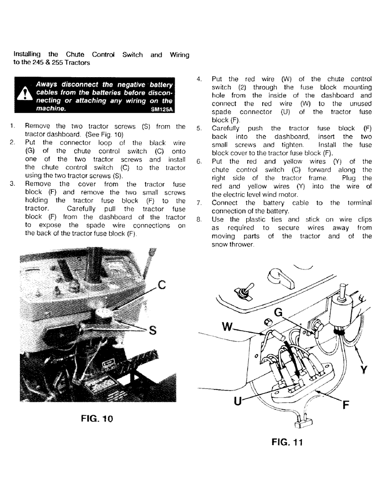 Схема запчастей Case IH C100 - (13) - PREPARATION OF THE TRACTOR 