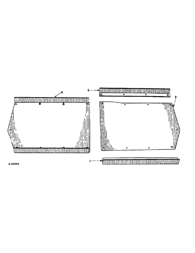 Схема запчастей Case IH 37 - (D-15) - WEIGHT BOXES, SPEICAL, 1955 TO 1959 