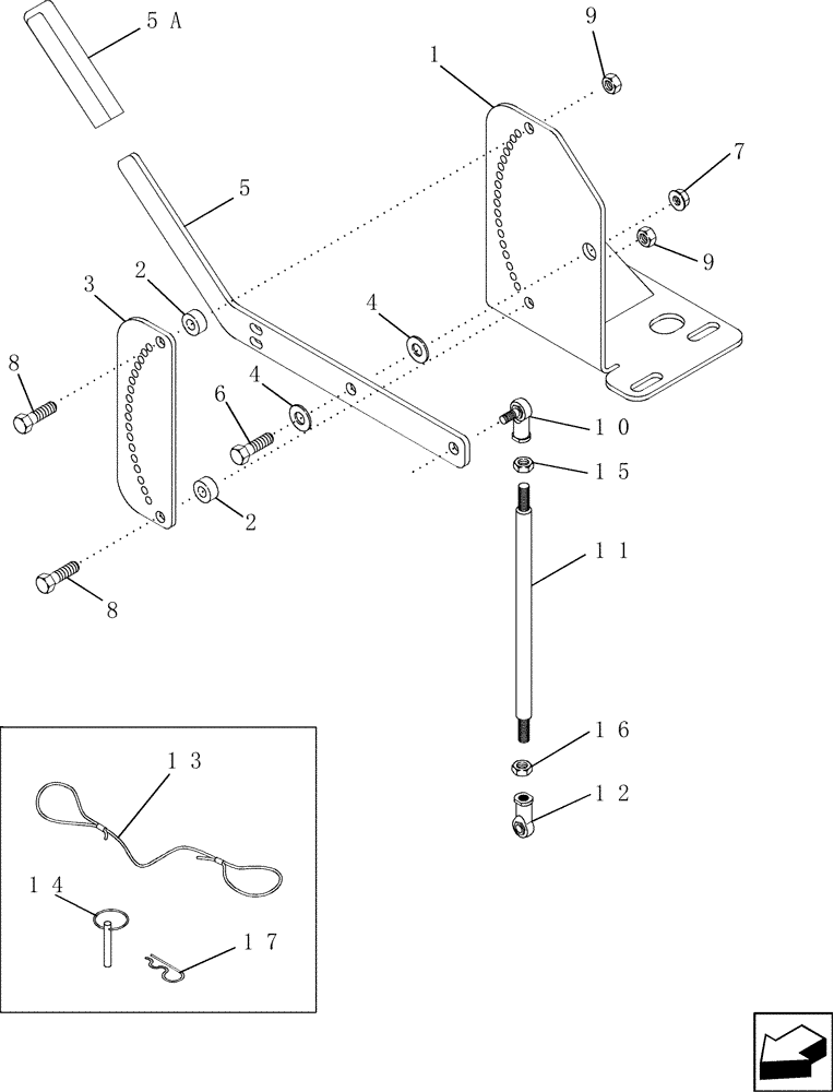 Схема запчастей Case IH 2588 - (74.114.02) - SIEVE ADJUSTMENT (74) - CLEANING