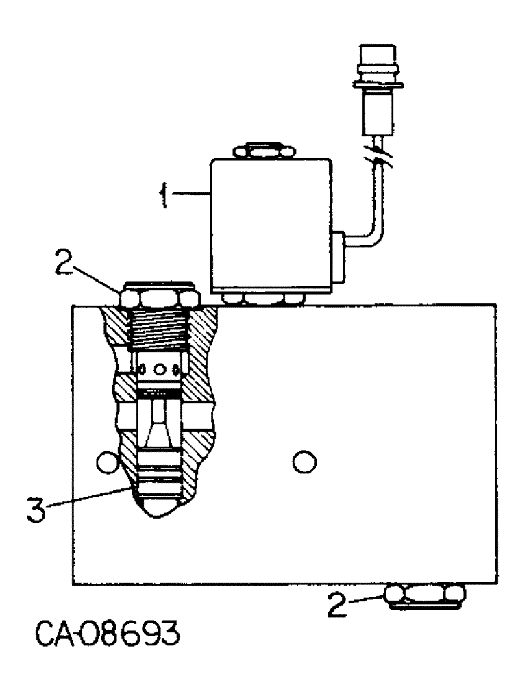 Схема запчастей Case IH 800 - (09-23) - MARKERS, MARKER-WHEEL VALVE, UNITS W, X AND Y (08) - HYDRAULICS