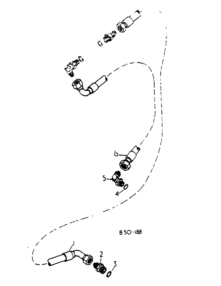 Схема запчастей Case IH 684 - (10-25) - HYDRAULICS, AUXILARY POWER SOURCE (07) - HYDRAULICS