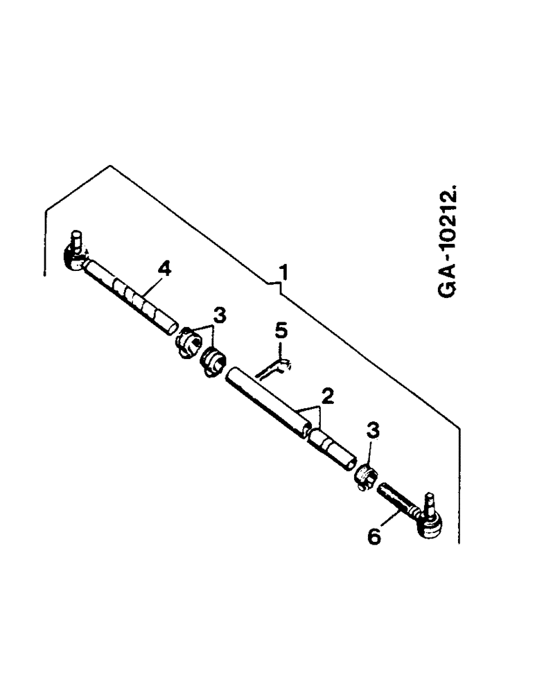 Схема запчастей Case IH 844S - (14-19) - TIE ROD, ONLY FOR 844S, ON UNITS WITH FRONT AXLE 3232212R91 Suspension