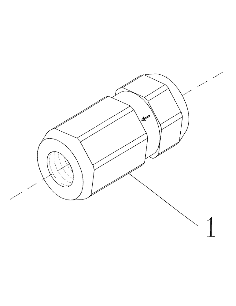 Схема запчастей Case IH 7700 - (B05-19) - HYDRAULIC CHECK VALVE, 1 INCH Hydraulic Components & Circuits