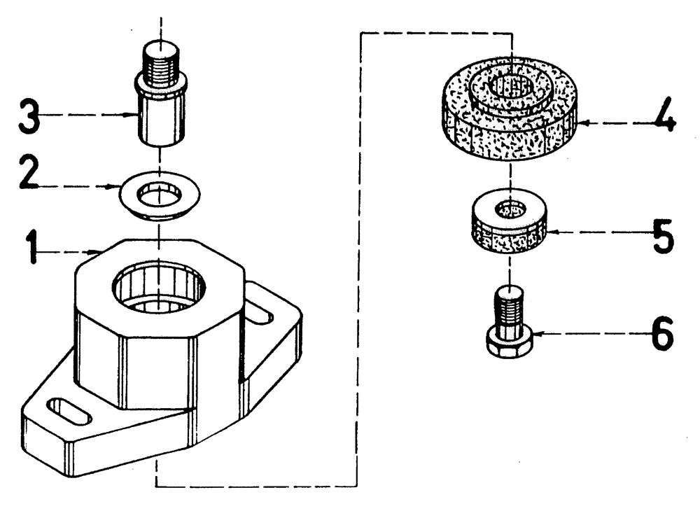 Схема запчастей Case IH 7700 - (A04[14]) - CABIN MOUNT Mainframe & Functioning Components