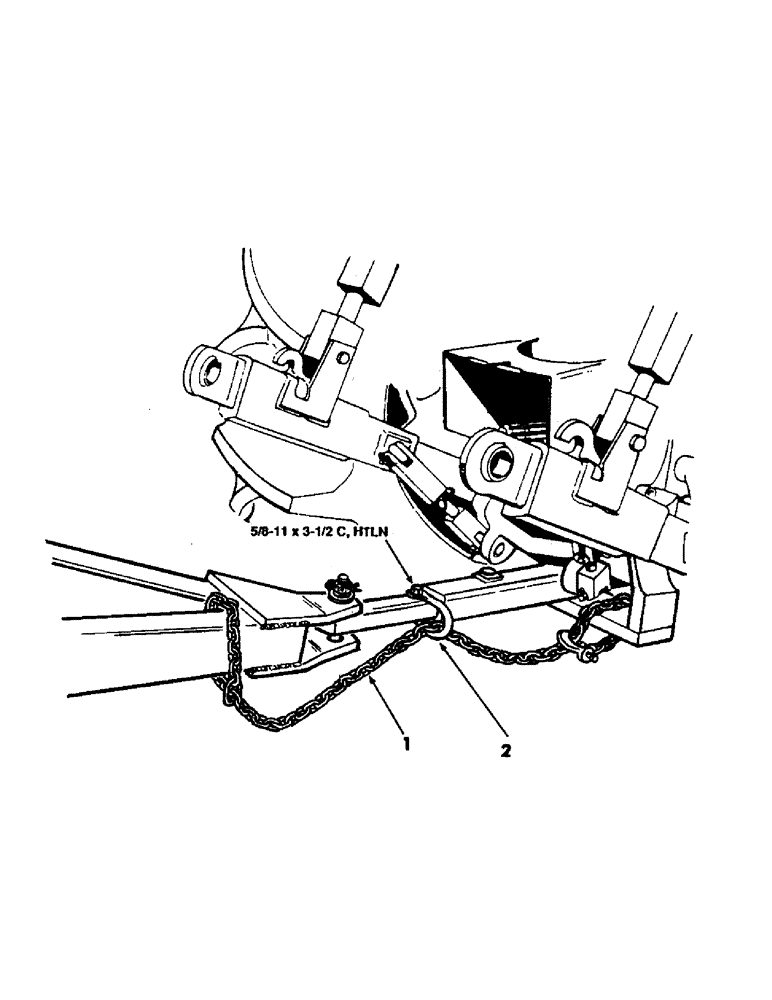 Схема запчастей Case IH 8440 - (32) - TOW, SAFETY, CHAIN Decals & Attachments