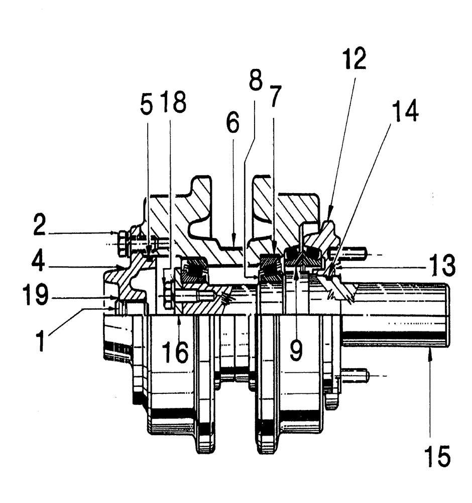 Схема запчастей Case IH 7700 - (A10[04]) - TRACK IDLER ROLLER Mainframe & Functioning Components