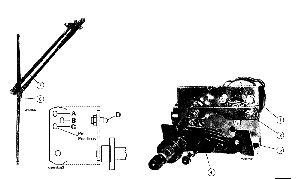 Схема запчастей Case IH SPX3200 - (02-015) - WINDSHIELD WIPER (55) - ELECTRICAL SYSTEMS