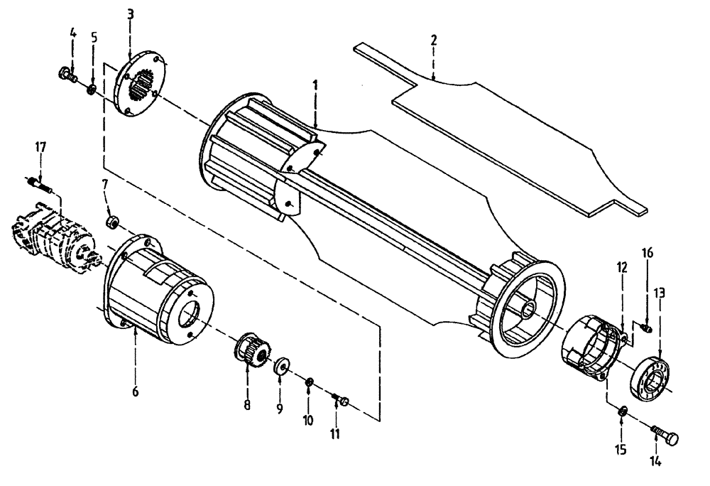 Схема запчастей Case IH 7700 - (A02[40A]) - BUTTLIFT ROLLER LEG BASECUTTER Mainframe & Functioning Components