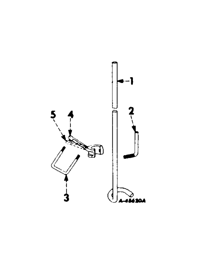Схема запчастей Case IH 461 - (U-28[C]) - SUPPORT STAND 