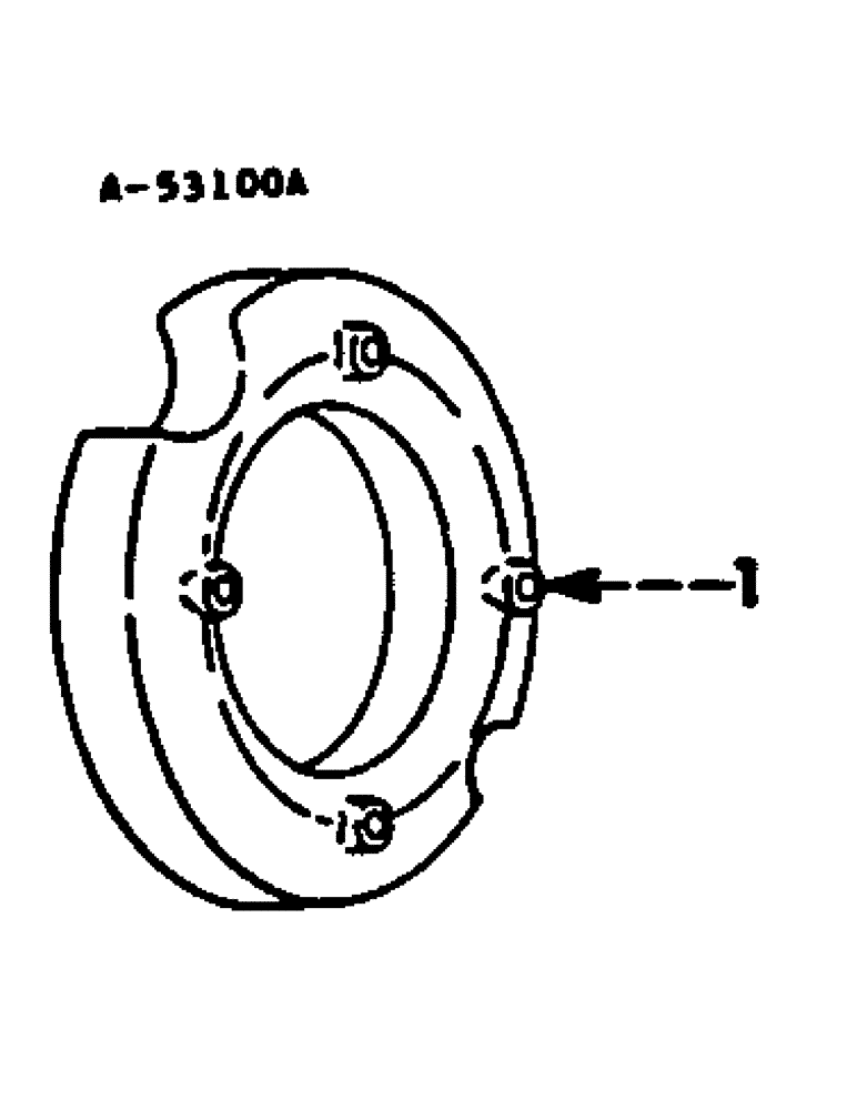 Схема запчастей Case IH 584 - (15-09) - FRONT WHEEL WEIGHTS, TRACTORS WITH 16, 18 AND 20 INCH WHEELS Wheels & Traction
