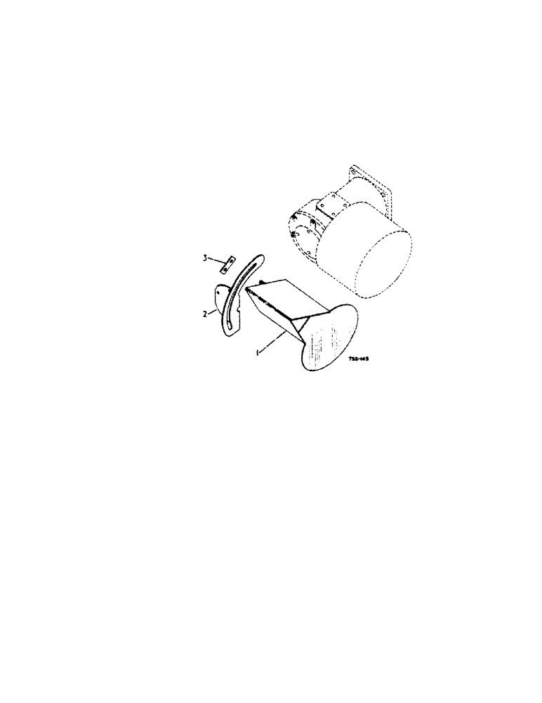 Схема запчастей Case IH 2350 - (6-10[A]) - SAFETY SHIELD, BELT PULLEY AND SHIELD ATTACHMENT (09) - CHASSIS