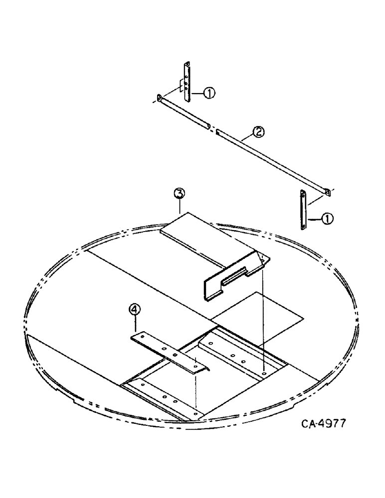 Схема запчастей Case IH 725 - (D-32) - EAR CORN ATTACHMENT 