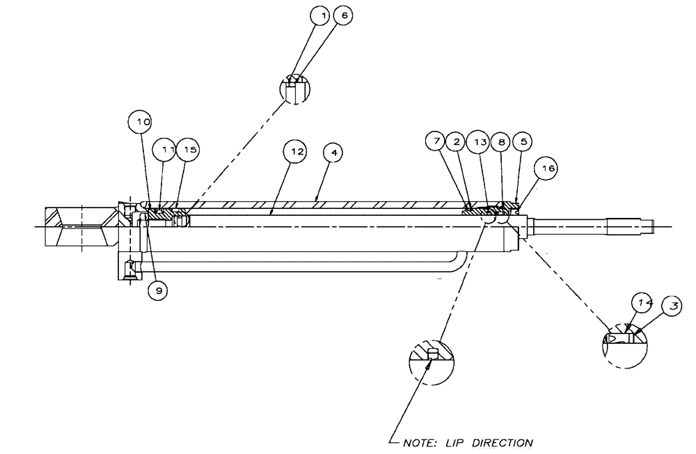 Схема запчастей Case IH SPX4410 - (07-007) - SUSPENSION Cylinders