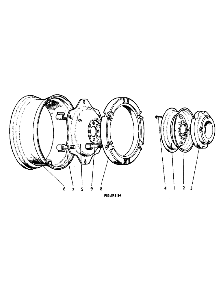 Схема запчастей Case IH 880F - (84) - FRONT WHEELS & BALLAST WEIGHTS / REAR WHEELS & BALLAST WEIGHTS (12) - CHASSIS