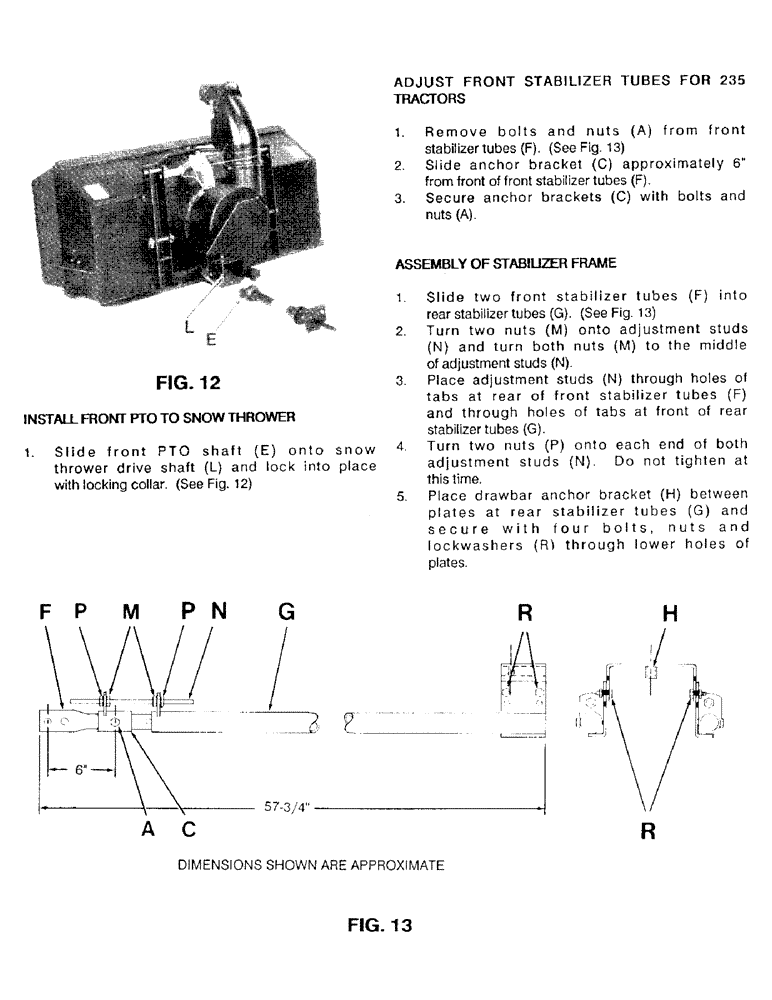 Схема запчастей Case IH 56FTS - (15) - PREPARATION OF SNOW THROWER 