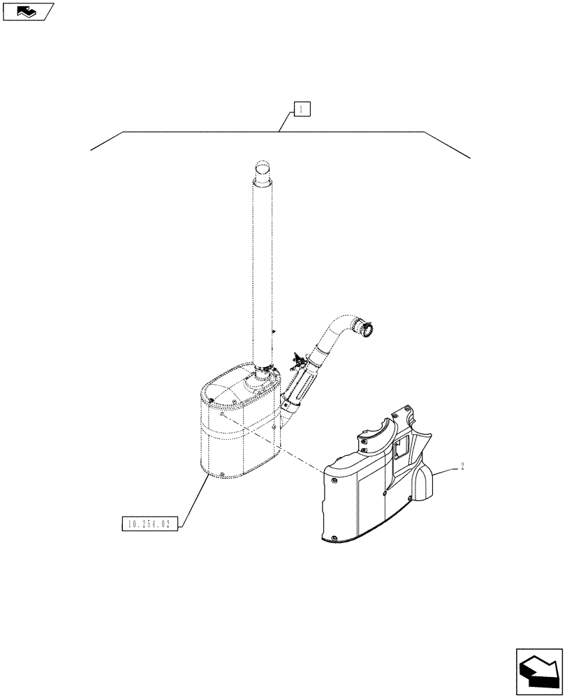 Схема запчастей Case IH PUMA 160 - (88.082.01[04]) - DIA KIT, EUROPEAN LOADER READY - PROTECTION (88) - ACCESSORIES