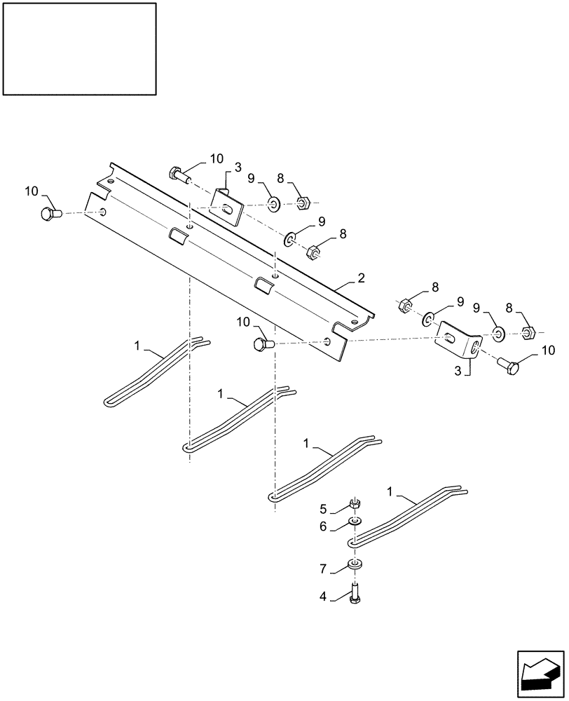 Схема запчастей Case IH LB333S - (18.84112219[01]) - DIA : NEEDLE CLEANING KIT (18) - ACCESSORIES