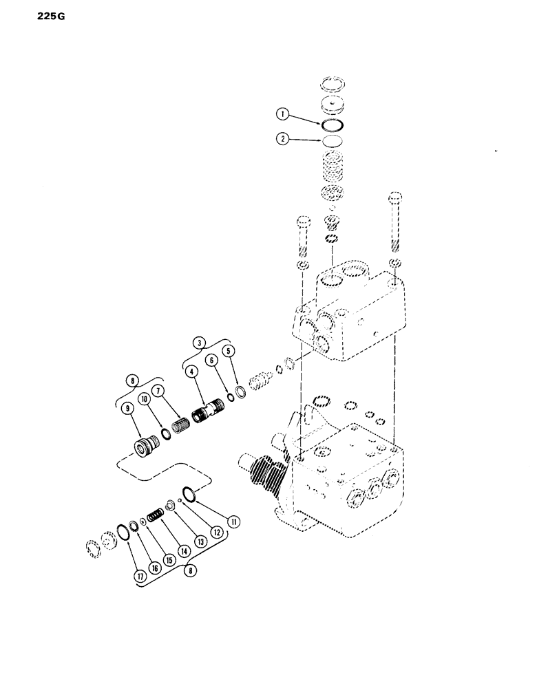 Схема запчастей Case IH 870 - (225G) - G35357 CONVERSION KIT (07) - BRAKES