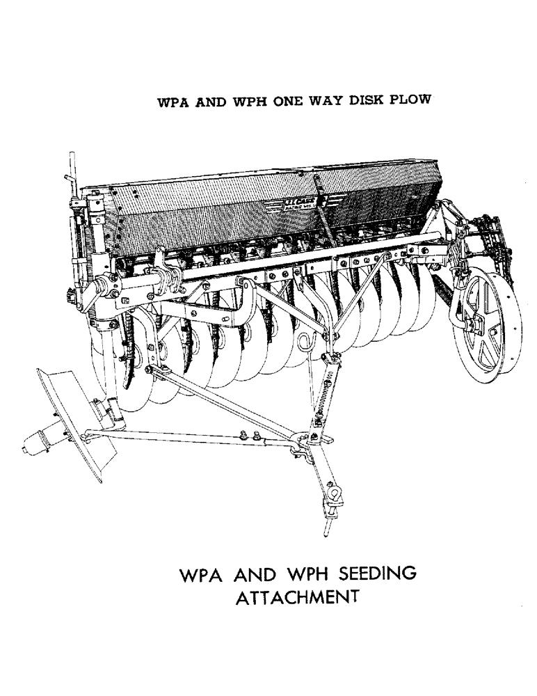 Схема запчастей Case IH WPA - (35) - WPA AND WPH SEEDING ATTACHMENT 