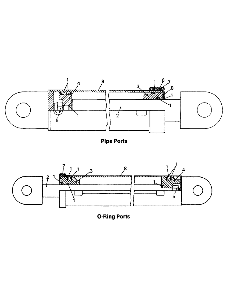 Схема запчастей Case IH PT270 - (11-44) - DAKOTA UTILTIY BLADE, ANGLE CYLINDER Options & Miscellaneous