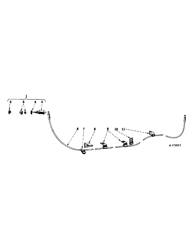 Схема запчастей Case IH SUPER C - (055) - ELECTRICAL SYSTEM, MAGNETO IGNITION SWITCH AND CABLE (06) - ELECTRICAL SYSTEMS