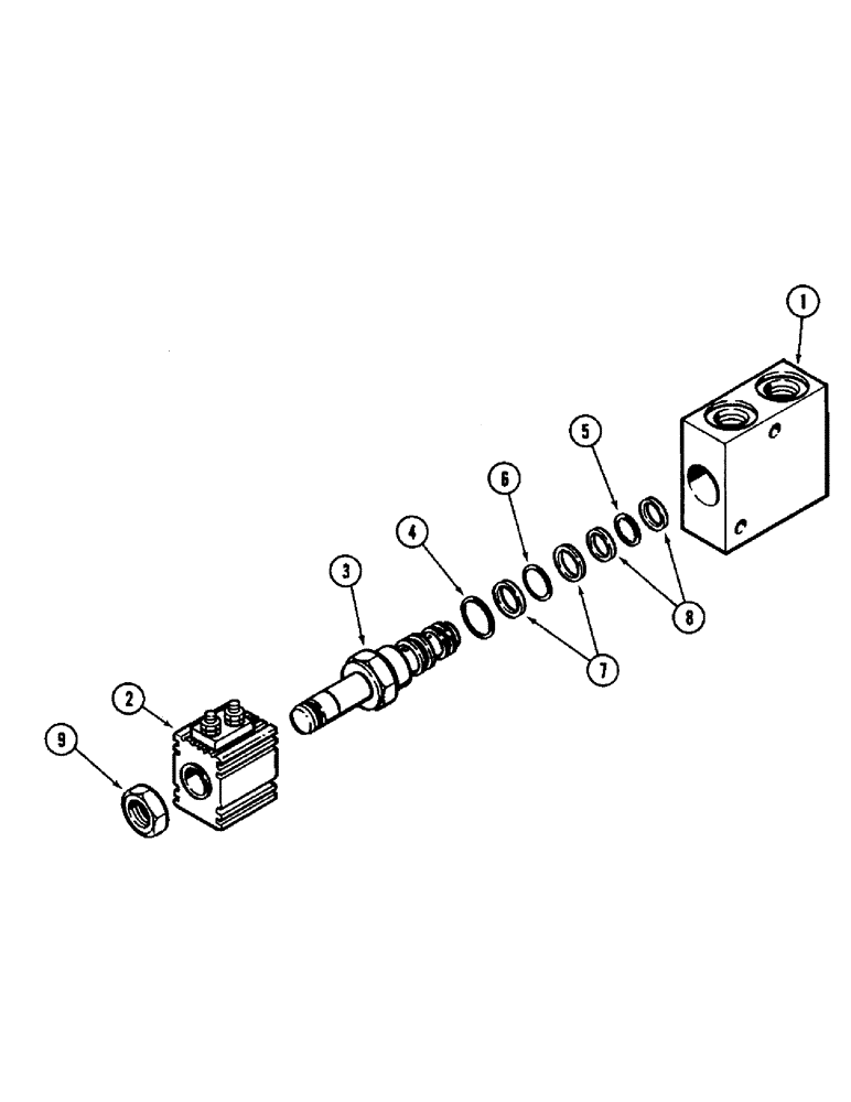 Схема запчастей Case IH 8940 - (8-012) - SOLENOID VALVE ASSEMBLY (08) - HYDRAULICS