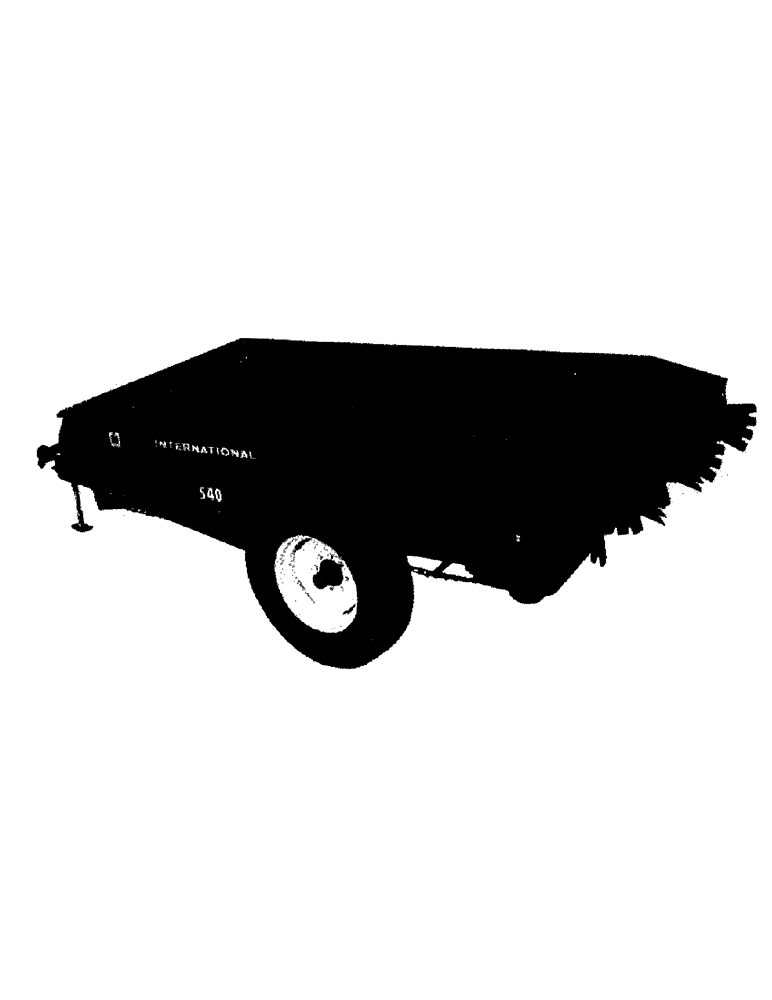 Схема запчастей Case IH 555 - (A-01) - INTERNATIONAL 555 SPREADERS, BUILT 1972 TO 1977 