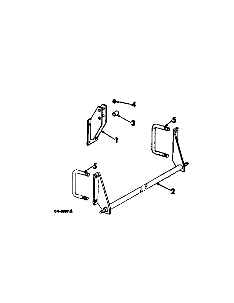 Схема запчастей Case IH 353 - (AT-20) - THREE POINT HITCH CATEGORY I AND II, FOR UNITS A, C, D, G AND H 
