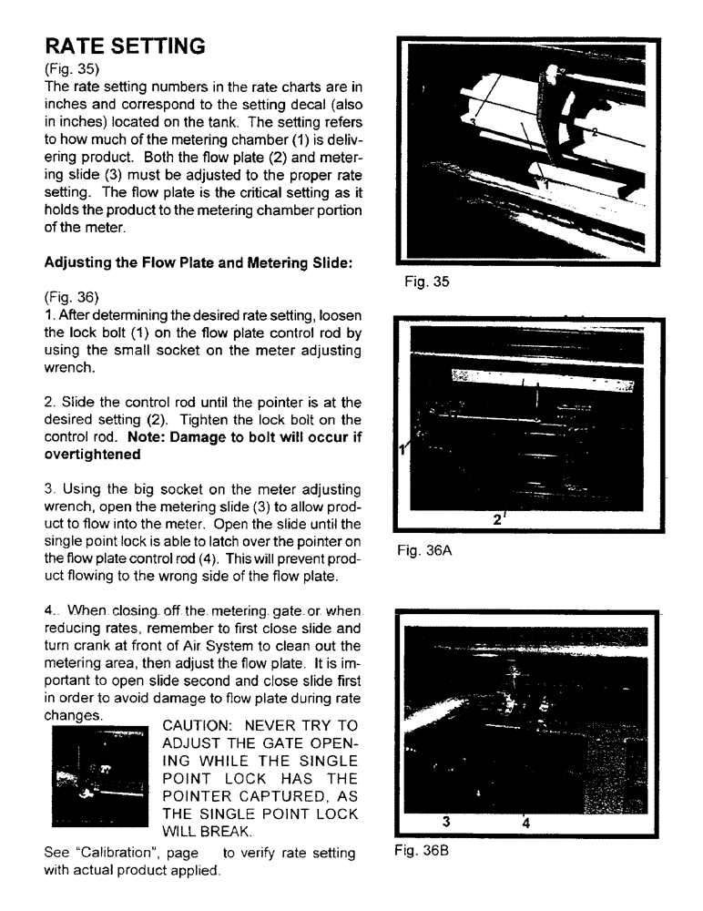 Схема запчастей Case IH 2000 - (B16) - RATE SETTING 